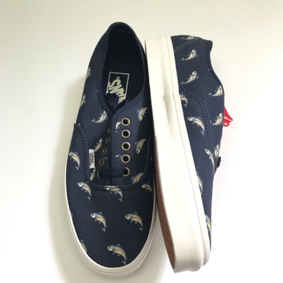 Vans Authentic Outdoors Fish Sz 8 Men - Picture 6 of 8